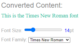 Times New Roman